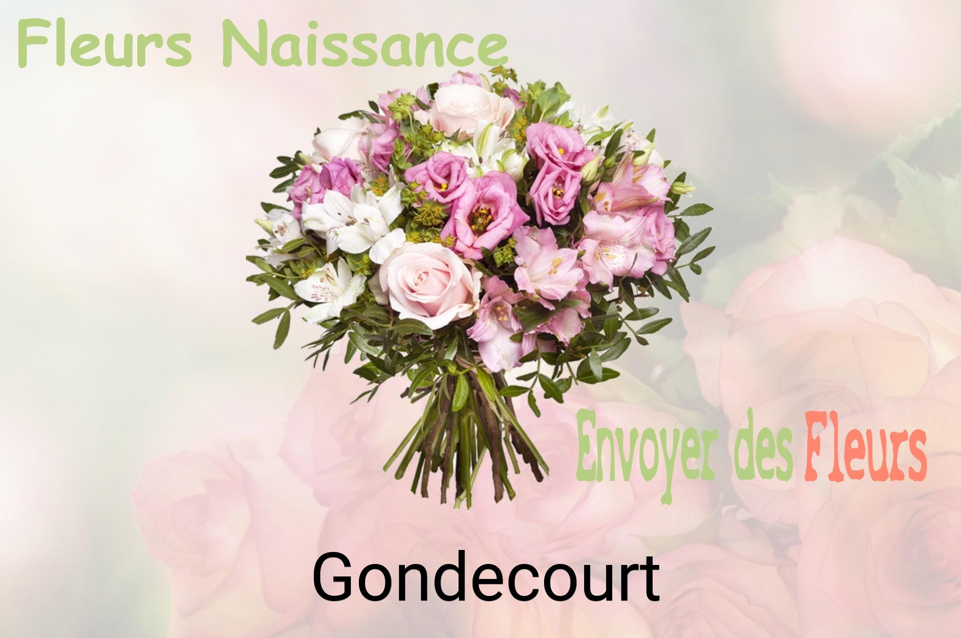 Bouquet de fleurs de naissance livré à Gondecourt